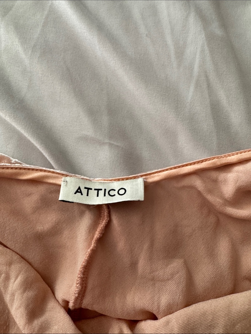 Attico | Marisa Var. 3 Velvet Slip Dress with Tie Straps Size S (estimate) - Picture 6 of 11